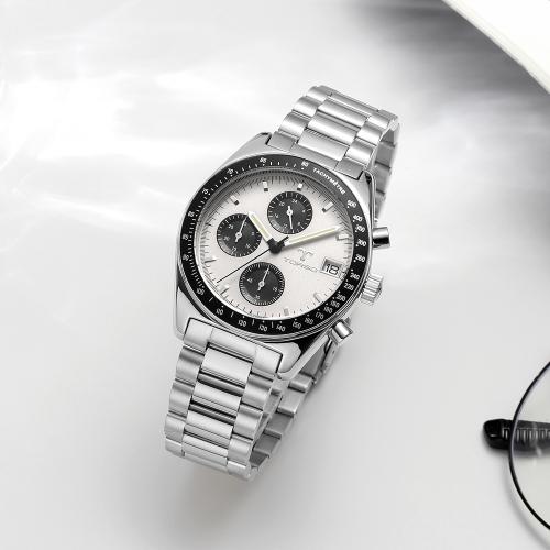 TORSO Мужские часы TORSO Aspect Chronograph, металлические, T506M-SSS