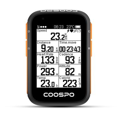 Велокомпьютер COOSPO BC200 с беспроводным велосипедом и батареей и Bluetooth и защитой от воды и пыли IP67 для шоссейного GPS, спидометр,