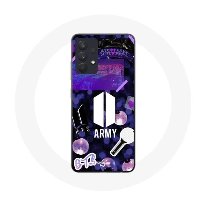 Coque pour Samsung Galaxy A13 5G Bangtan Sonyeondan BTS Logo Army Bomb Lightstick