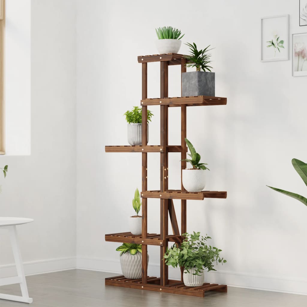 Flower Stand 75 x 25 x 140.5 cm Solid Spruce Wood