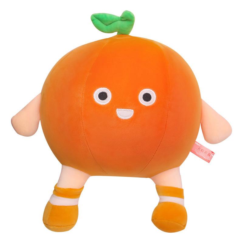 Simulation Plush Orange Toy Creative Fruit Girls Children Birthday Gift Holiday