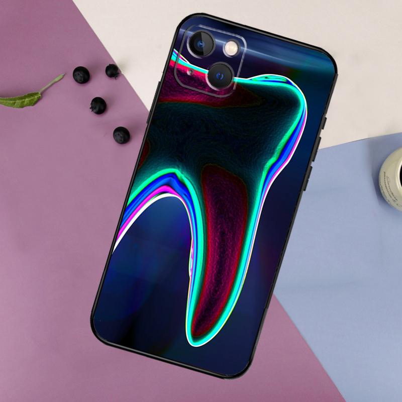 Чехол для iPhone 16 15 14 13 12 11 Pro Max Plus X XS Max XR 7 8 с рисунком стоматолога, зубной щетки, медсестры, аксессуары