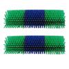 2pcs Livestock Scratch Brushes Plastic Full Massage Relieve Itching Animal Back Scratching Brush 17.13in Length for Horse Cattle