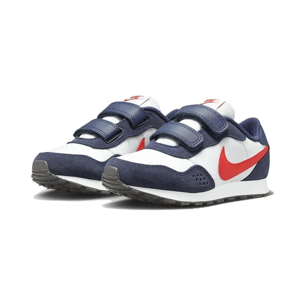 Nike MD Valiant PS Midnight Navy Picante Red Kids Sneakers Blue White Black CN8559-409