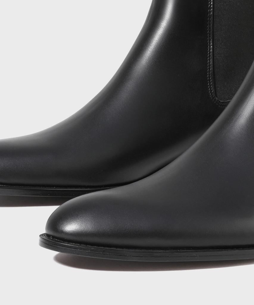 Firenze Atelier High Ankle Line Slim Toe Chelsea Boots 3342 [Black Fg]