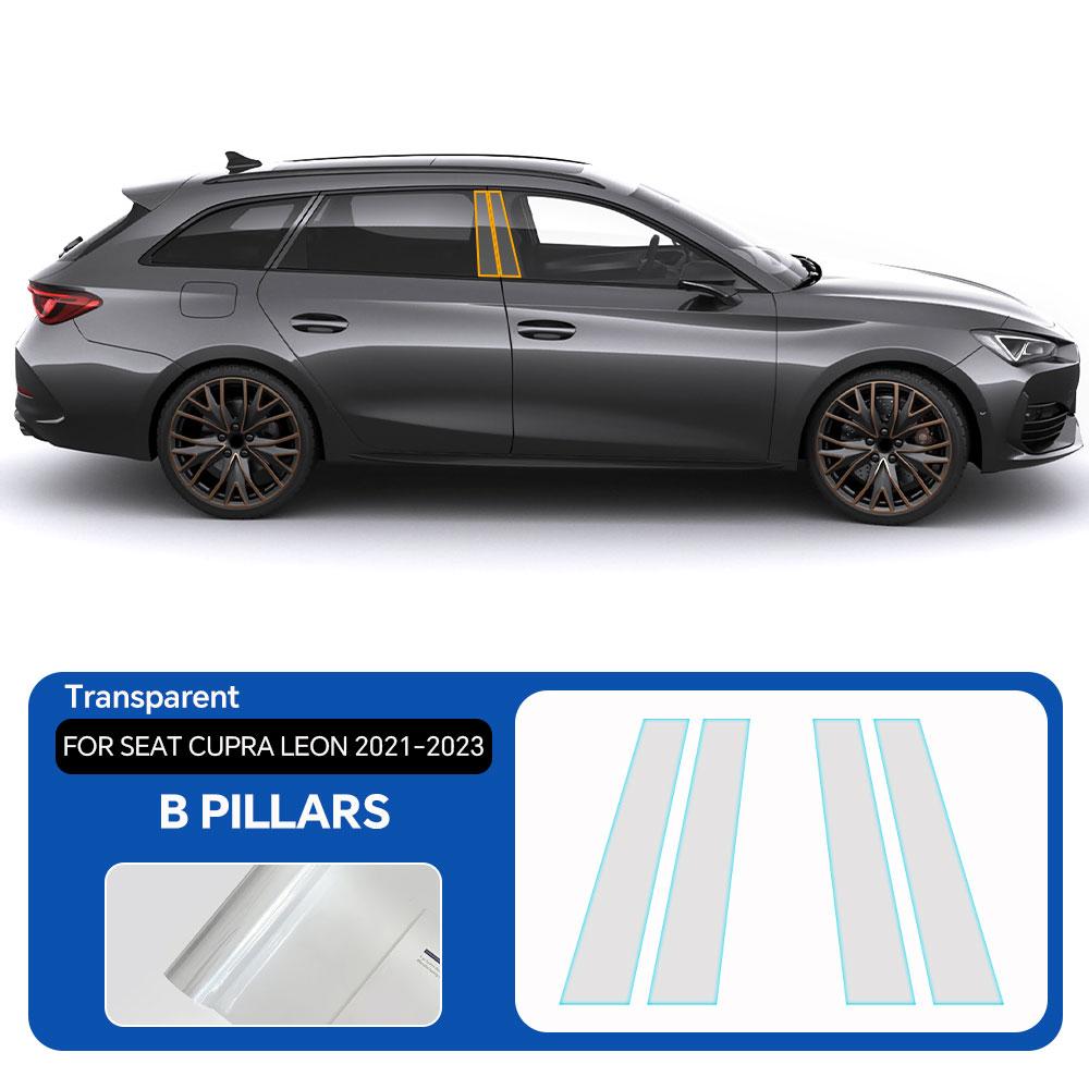For Seat Cupra Formentor 2024 2025 Headlight Rearview B Pillars Paint Protection Film Anti-scratch Protective Transparent PPF