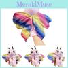 Handmade Butterfly Colorful Plush Toy Parent Child Soothing Interactive Doll
