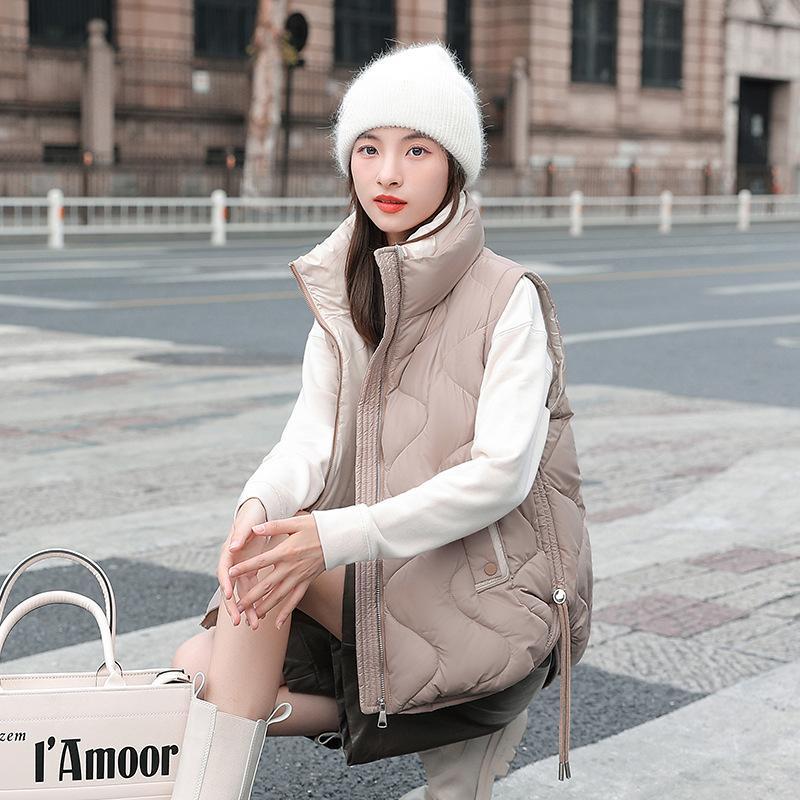 Autumn Winter Vest for Women New Waistcoat Warm Thickened Waistcoat Women Short Loose Slim Jackets Womne's Clothes