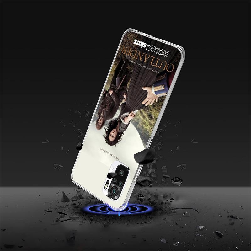 Outlander TV Phone Case For Xiaomi Redmi Note 13 14 15 Pro Plus 12S 12 14S 11S 11E 10 10S 11 11T 5G 4G Cover Coque Redmi Note 13