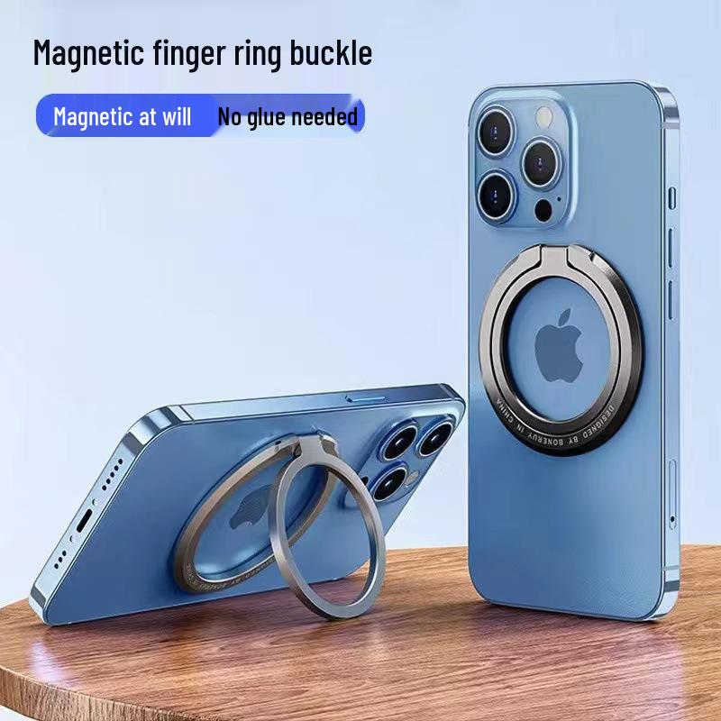 Магнитная металлическая подставка для телефона MagSafe с бумажной упаковкой