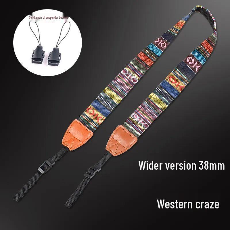 Винтажный быстросъемный шейный и плечевой ремень для фотоаппаратов DSLR и беззеркальных камер