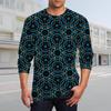 Men's T Shirt O-Neck Clothing Apparel Outdoor Long Sleeve Print Fashion Designer Vintage