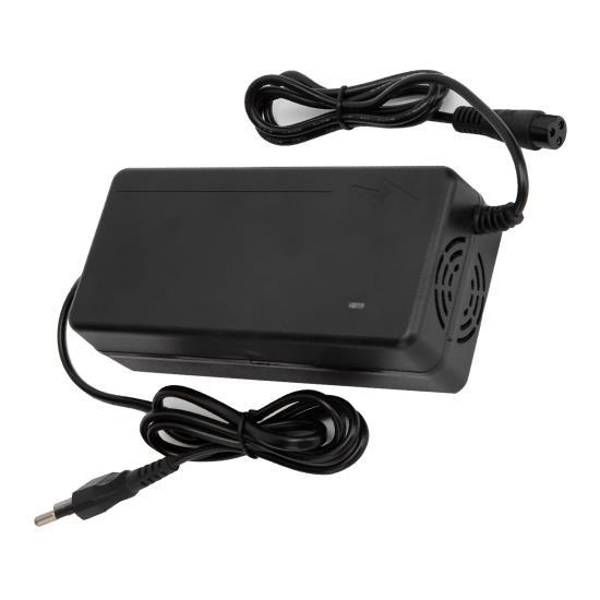 Адаптер питания для зарядки 54,6 В/2 А, 12 мм, 3-контактный, литиевое зарядное устройство, вилка ЕС, 100–240 В