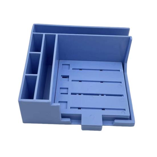 Держатель для заметок с шаблонами Еженедельник Блокнот Пластиковый органайзер для заметок и подставка для телефона для заметок 3x3 дюйма Настольный аксессуар