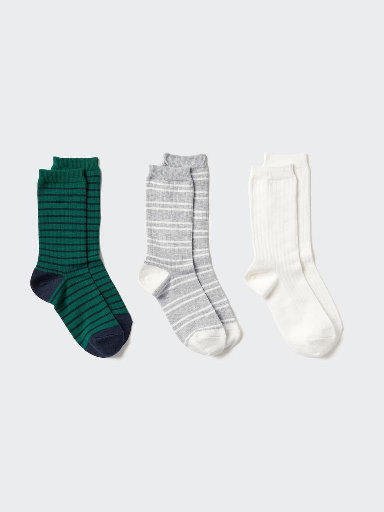 Uniqlo Носки 3 пары полоска