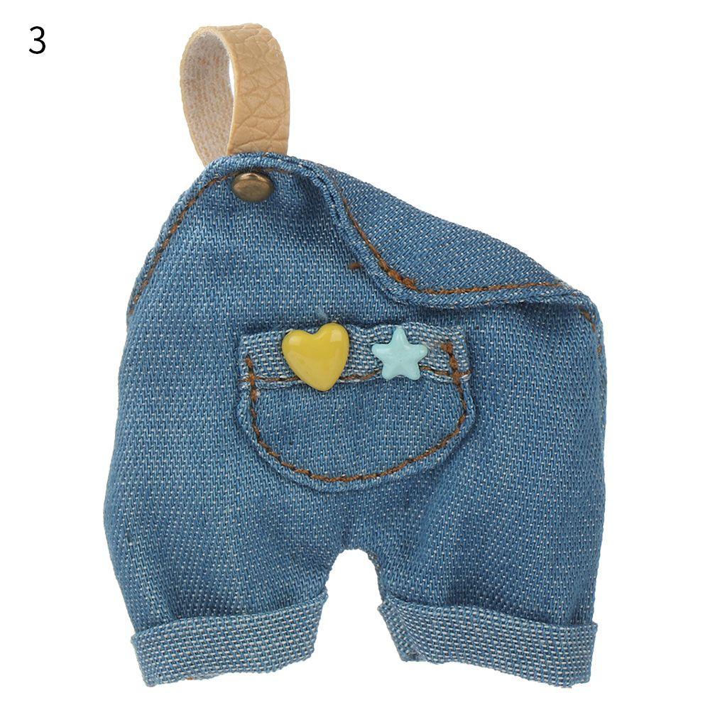 Toys Casual Wears Doll Trousers Casual Pants Clothes Accessories Fashion Jeans Overalls T-shirt