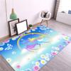 3d Unicorn Pattern Floor Mat Home Antifouling Rectangular Carpet Wedding Kitchen Living Room Dining Table Coffee Table Mat