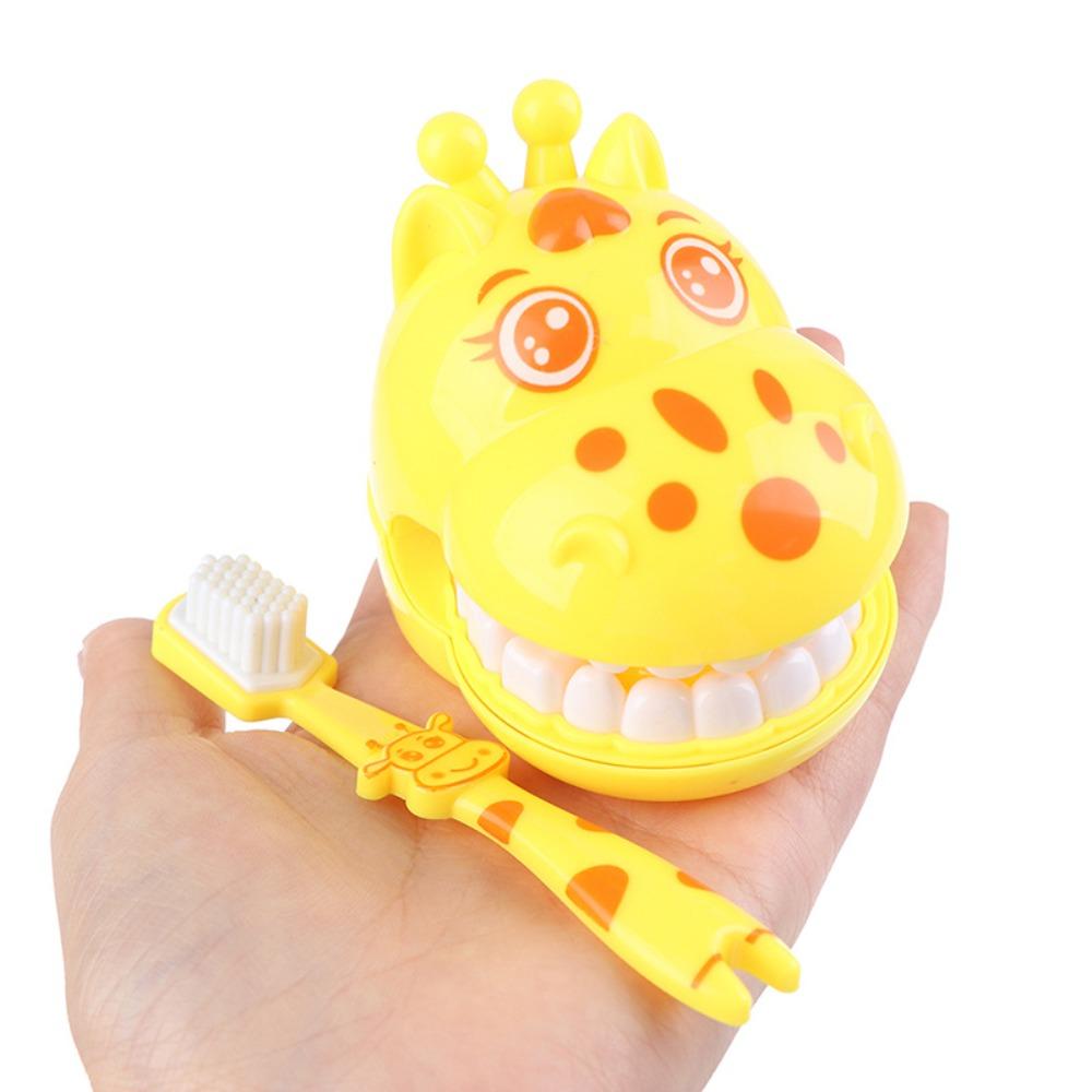 Игра Стоматолог Проверка Зубов Модель Набор Ролевые Игры Набор Моделирование Жирафа Игрушки Зубного Врача