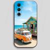 Retro Bus Road Trip Phone Case for Samsung Galaxy A73,23,53,33,24,72,22,52,32,54,A34 Soft Cover