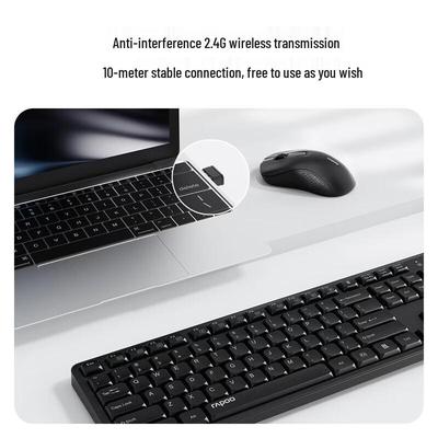 Беспроводной комплект Rapoo X2800S: полноразмерная клавиатура и мышь