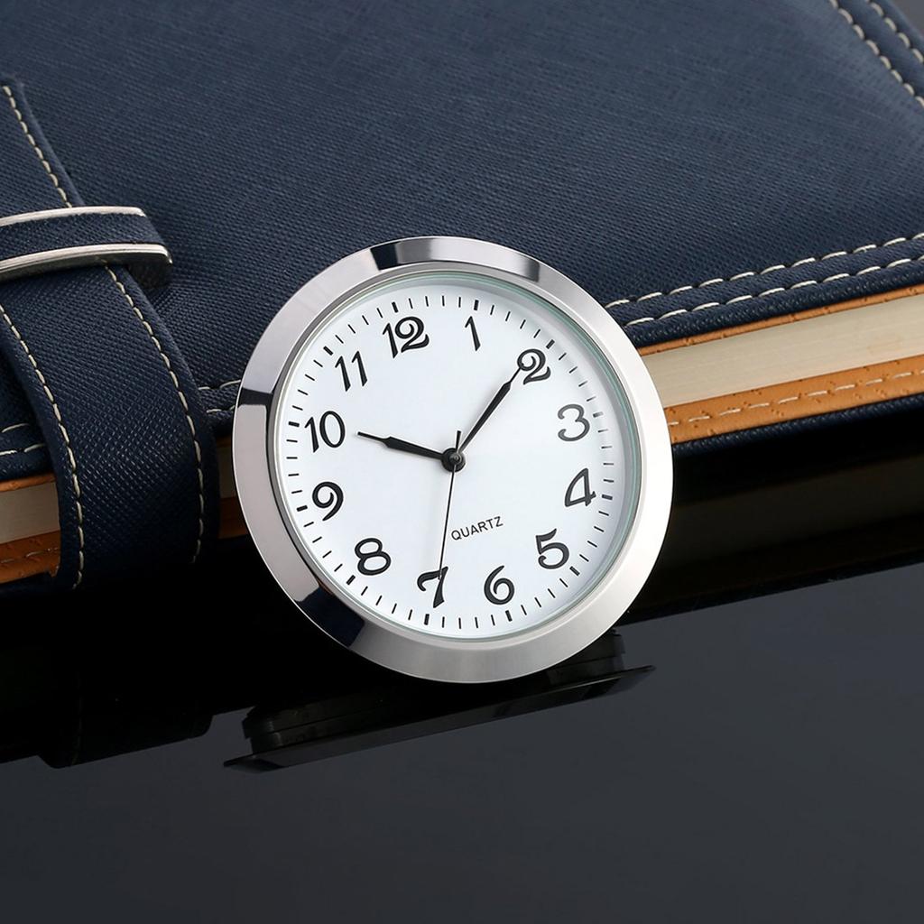 55mm Metal Watch Head Roman/Arabic Numerals Designed Watch Dial Bulit-in PC21 Movement for Glass Crystal Craft Clock