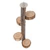 Parrot Hanging Platform Stand Toy Log Safety Durable Bird Platform Stand Toy for Entertainment