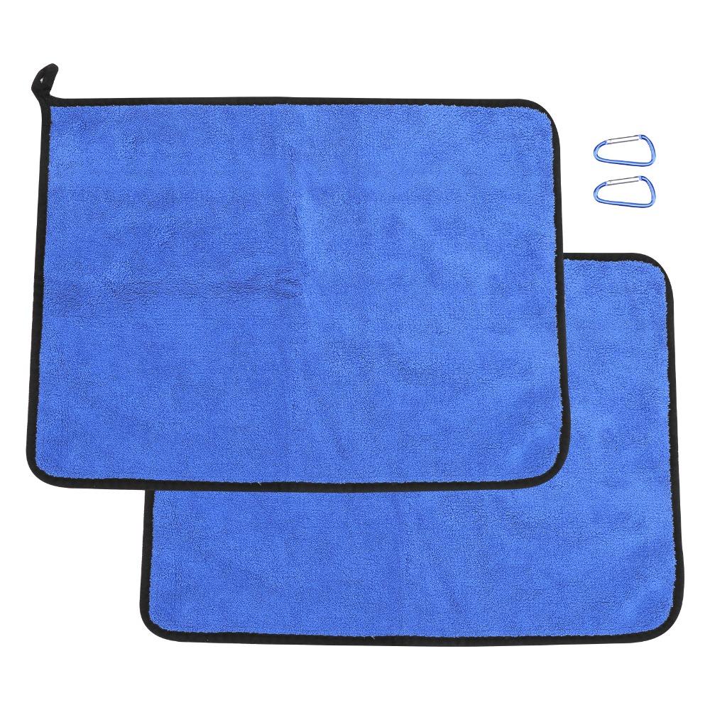 4PCS 40 x 30cm Bait Towel with Clip Hand Towel Durable Fishing Towel  Boating