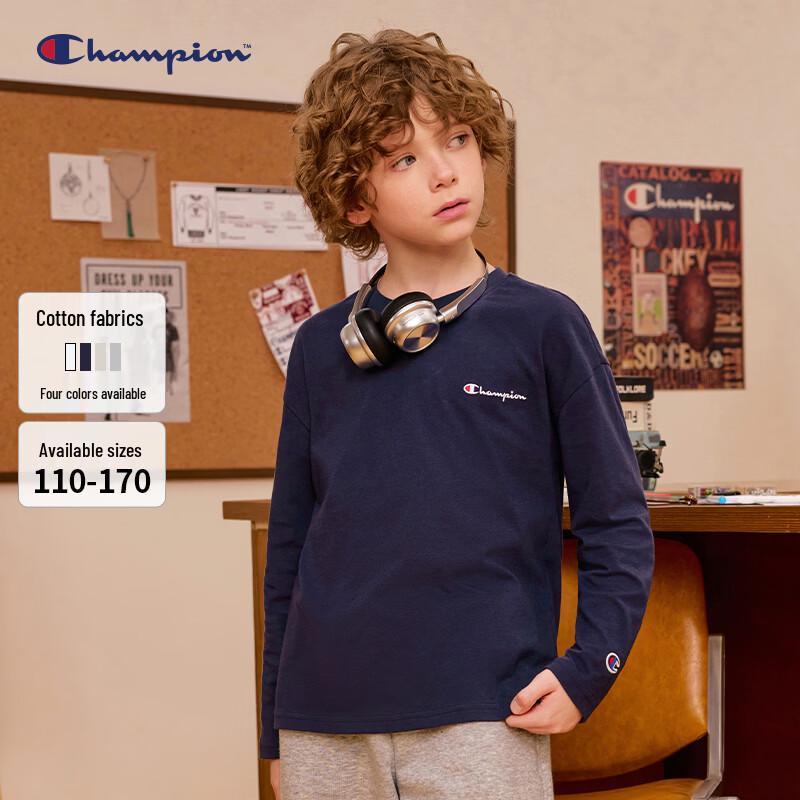 Champion Kids Classic Cotton Long Sleeve T-Shirt