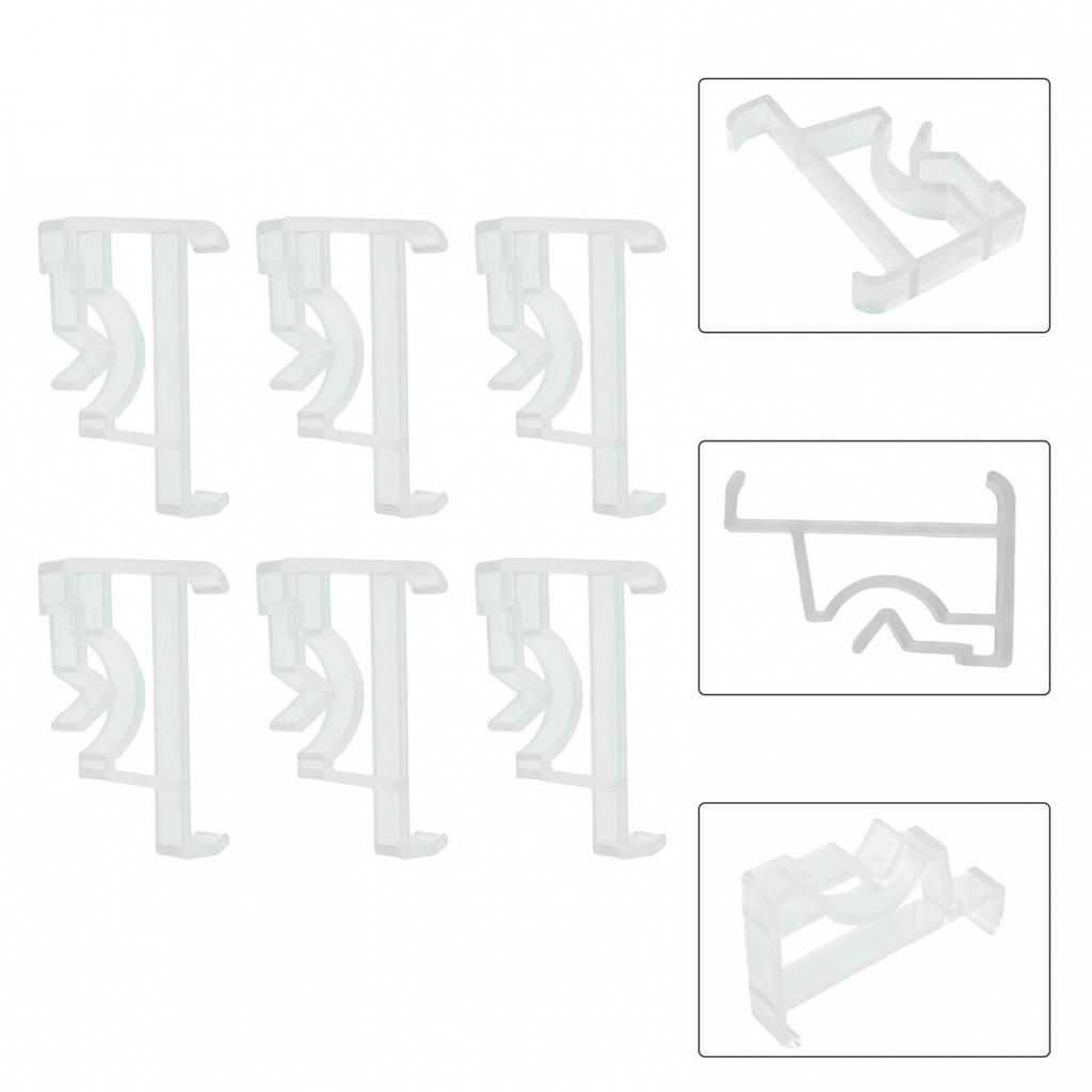 Аксессуары Клипсы для штор Ванная Прозрачные Для Жалюзи Ламбрекена