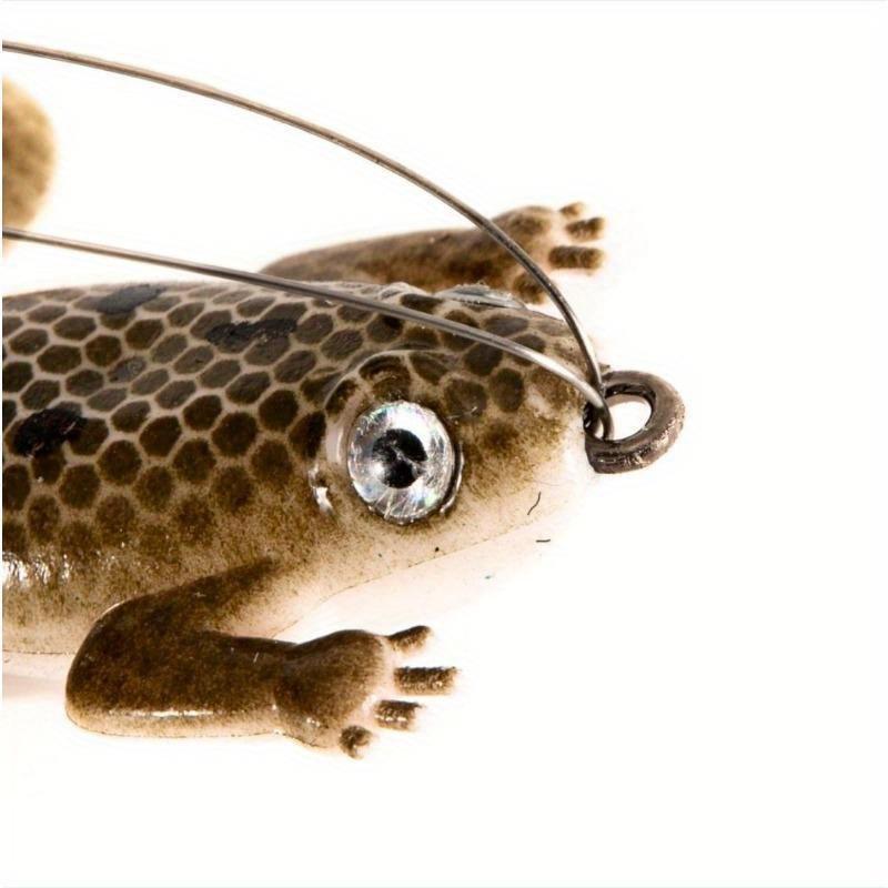 10 шт. резиновые лягушки мягкие рыболовные приманки CrankBait снасти 6 см лягушки рыболовные приманки приманки