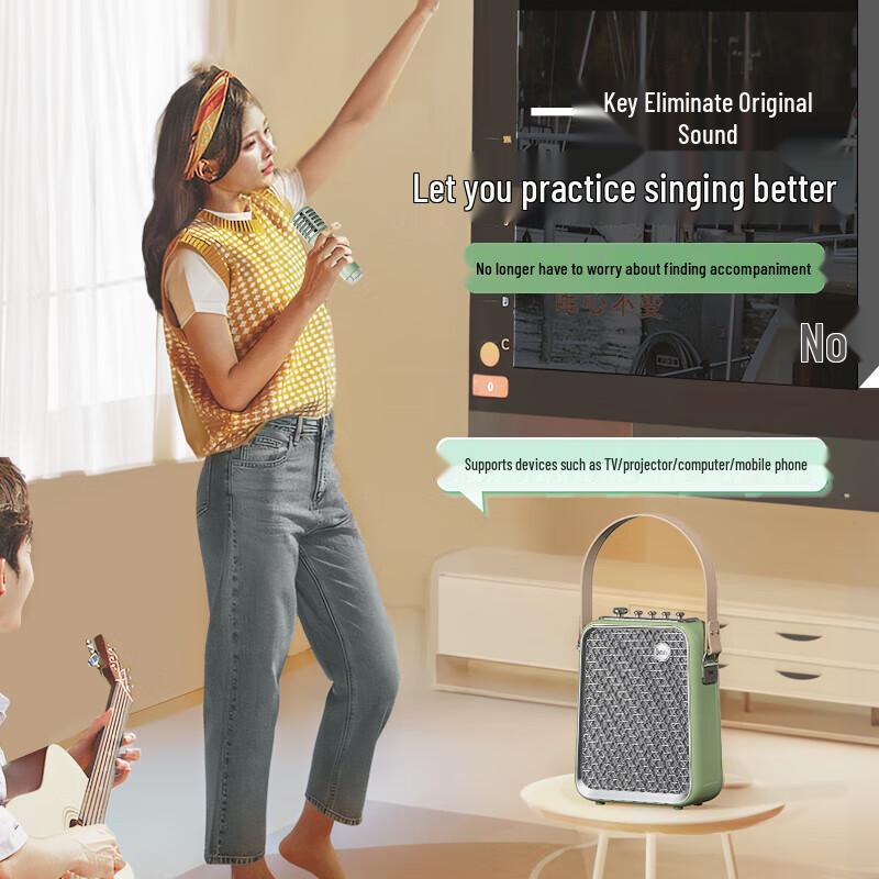 Divoom SongBird-HQ Karaoke Microphone Speaker System