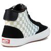 Vans Черные разноцветные кроссовки унисекс в шахматную клетку VN0A4BX1BML