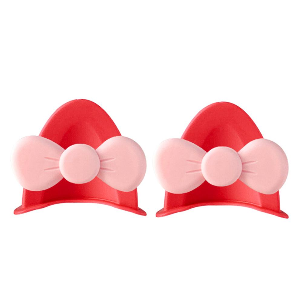 2 шт. милый мотоциклетный шлем с ушками медведя и бантом, шлем для мотокросса, электрический велосипедный шлем и аксессуары для украшения рулевого колеса автомобиля, стиль вождения