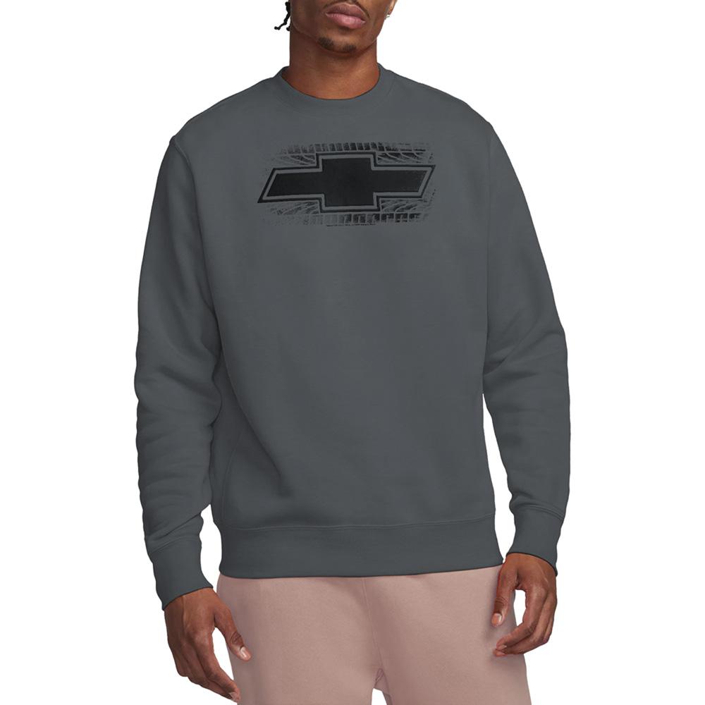 Chevrolet Unisex Adult Bowtie Burnout Sweatshirt