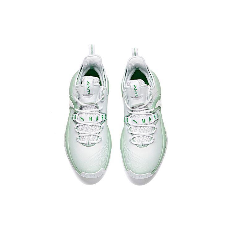 Anta Баскетбольные кроссовки GH2 Hayward Boston Celtics Low мужские баскетбольные кроссовки белые зеленые 112111103-8