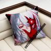 Подушка-наволочка Genshin Impact Арлекино 45x45см 35x35см Квадратная Наволочка для спальни Чехол на подушку