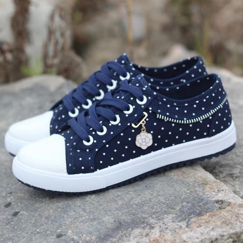 2025 дышащие спортивные женские туфли на плоской подошве Basket Casual Canvas удобные сетчатые кроссовки на шнуровке вулканизированные туфли женские теннисные осенние