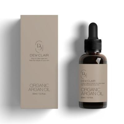 Масло для волос Duclair Organic Argan Oil, эссенция для волос 30 мл, 1 шт.