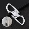 Stainless Steel Fidget Spinner Keychain Hand Spinner Car Key Waist Pendant  Teens