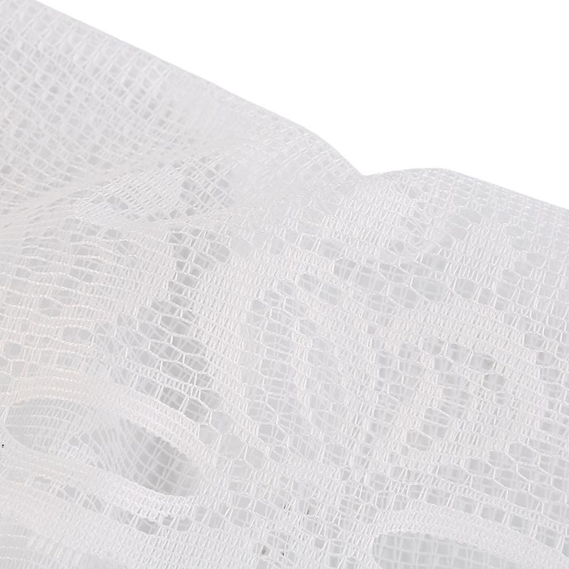 Europe and The United States Lace C-type Kitchen Curtain Lace Kitchen Curtain White Small Curtain