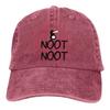 Модная бейсболка AEiF Simply Noot Pingu для мужчин и женщин, потертая хлопковая кепка-snapback, серия Пингвин, мультяшные головные уборы для улицы, кепка