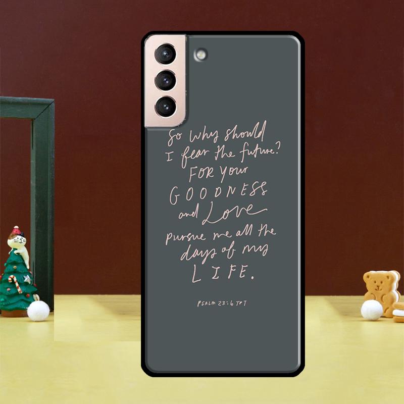 Чехол для телефона с цитатами из Библии для Samsung Galaxy S25 Ultra S20 S21 S22 S23 S24 Ultra S24 FE S9 S10 Plus