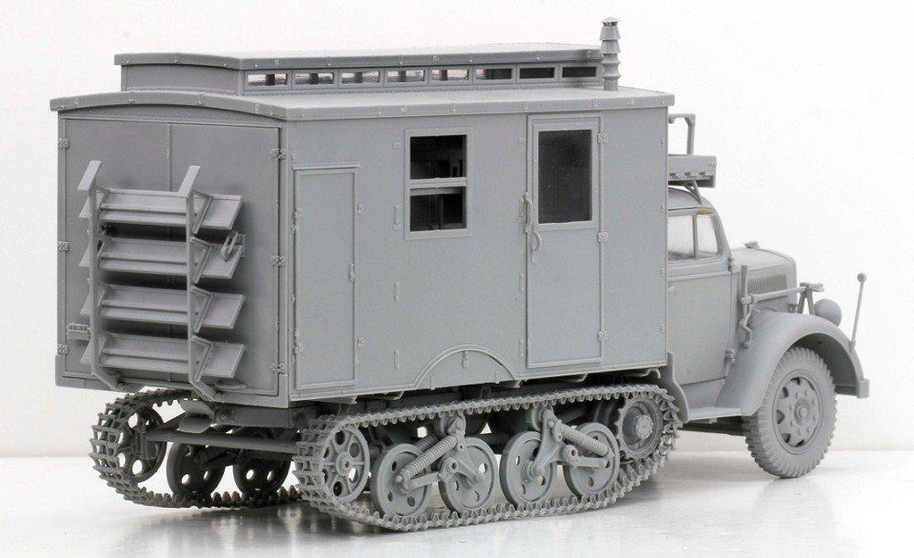 Cyber Hobby 1/35 WWII German Sd.Kfz.3 Maultier Field Ambulance Plastic Model