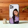 AG A-Aesthetic Phone Case For iPhone 17, 16,15,14,13,12,11 Plus,Pro Max, Others Soft Black Cover