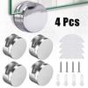 Silver Mirror Clip Round Mirror Fasteners New Hardware Kitchen Cabinet
