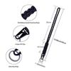 Metal Clip Paracord Neck Lanyard Parachute Rope Umbrella Rope Keychain  Outdoor Survival