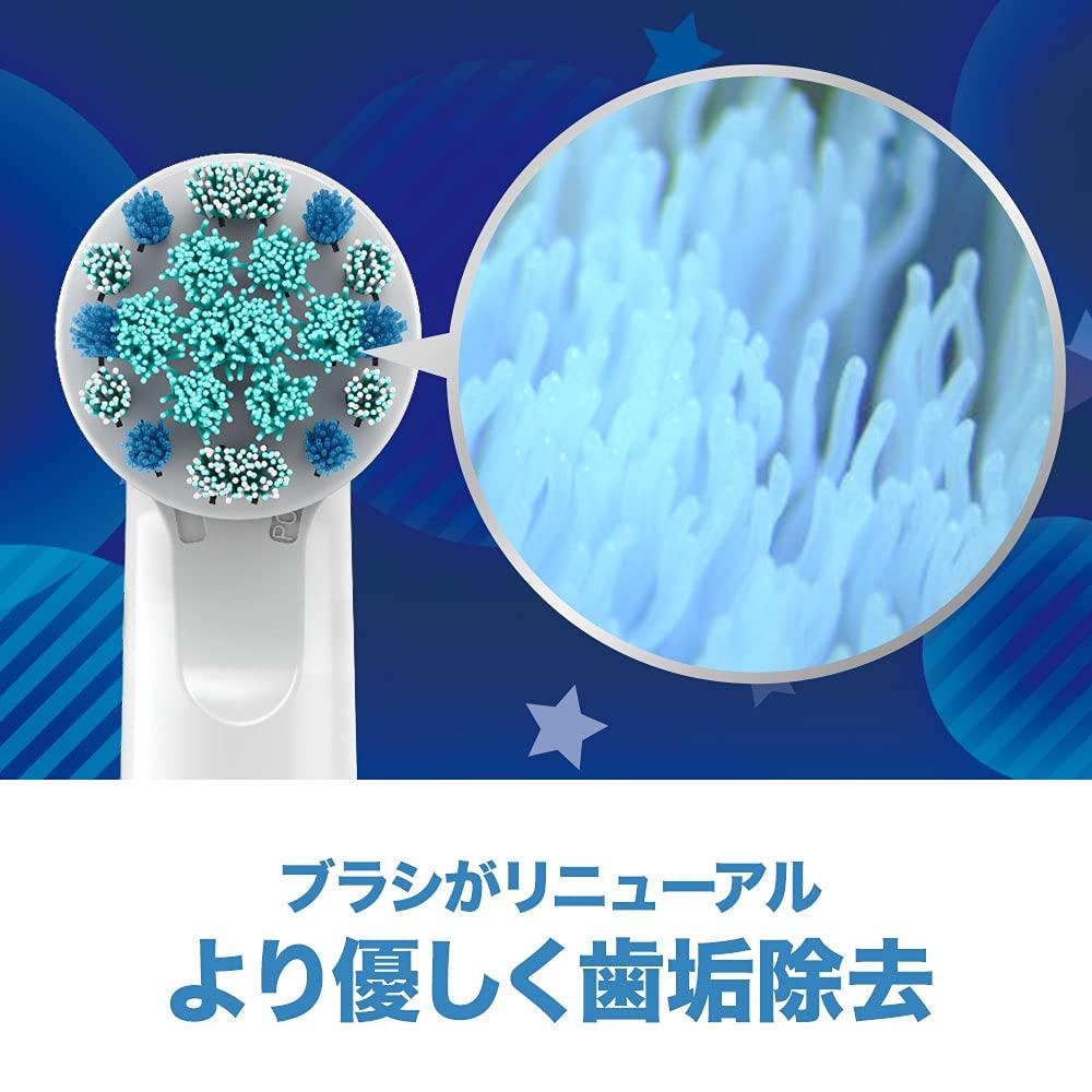 Коричневый сменный ершик Oral B Genuine Product Soft Brush 15 месяцев PKMPK Pink (Для детей) (5 кусков) EB10S-5