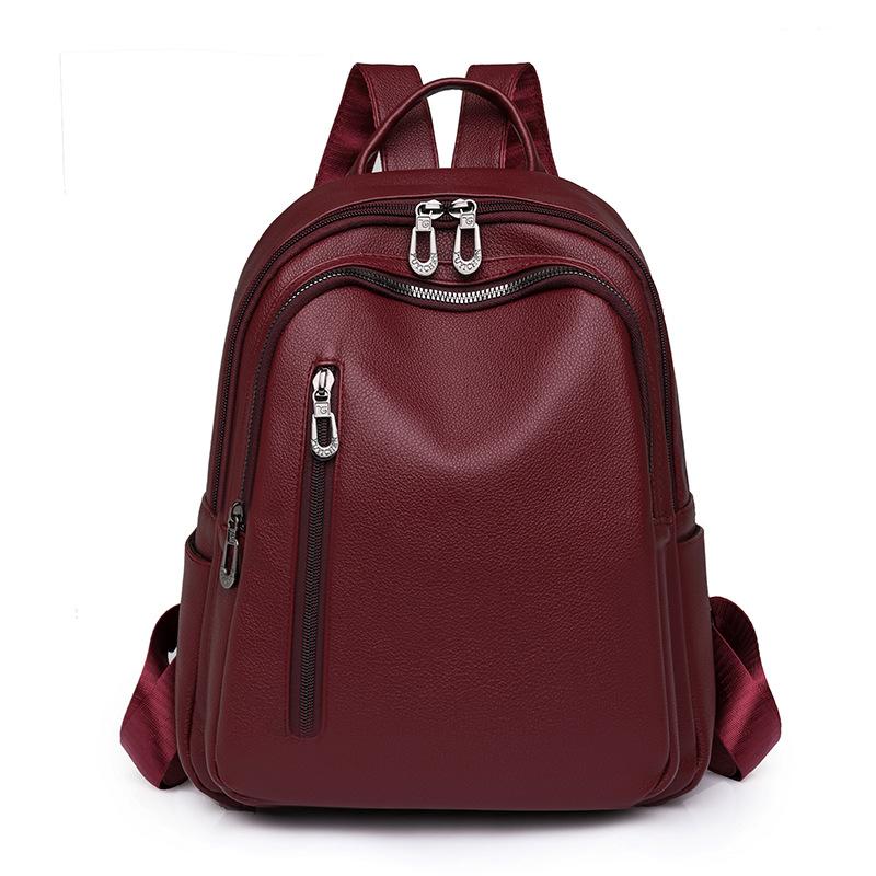 Женская сумка уличный тренд PU рюкзак большой емкости модная дорожная сумка для отдыха