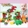 Dinosaur 40pcs Assembling Building Blocks Set Children Festivals Toys Gifts