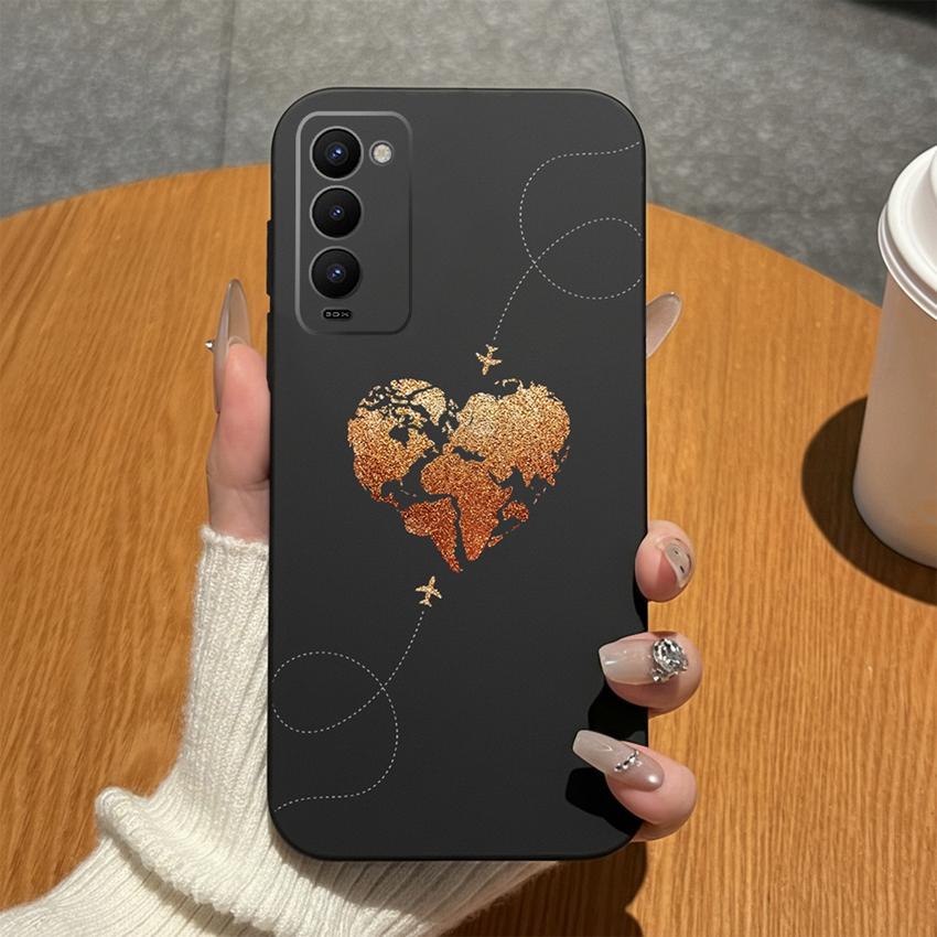 Чехол для Tecno Camon 18 Premier 18P 18T 18i Золотая Лошадь Мягкий Матовый Силикон Ударопрочный Чехол для Телефона Для Tecno Camon18 Задняя Крышка
